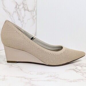 Sanctuary Beige Wedge Heels